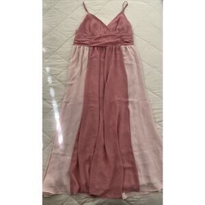 H&M DRESS PINK MAUVE SIZE 8